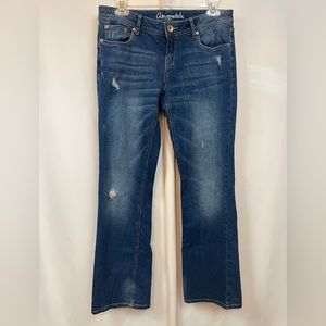 Aeropostale Women's Blue Boot Cut Jeans
